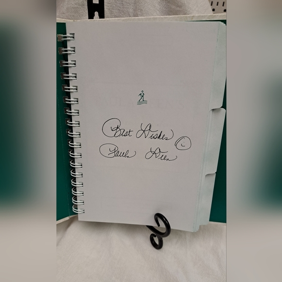 Signed Paula Deen's Kitchen Wisdom and Recipe Journal, Signed/Autographed 1st Ed - Picture 2 of 6